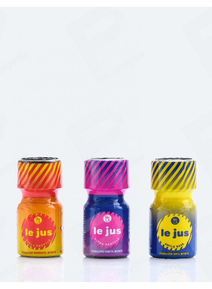 le jus poppers trio 10ml