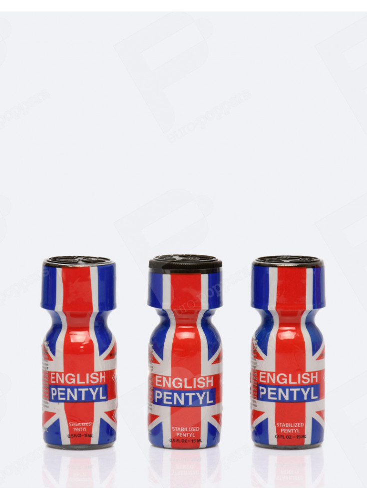 English Pentyl Poppers 15ml 3-pack