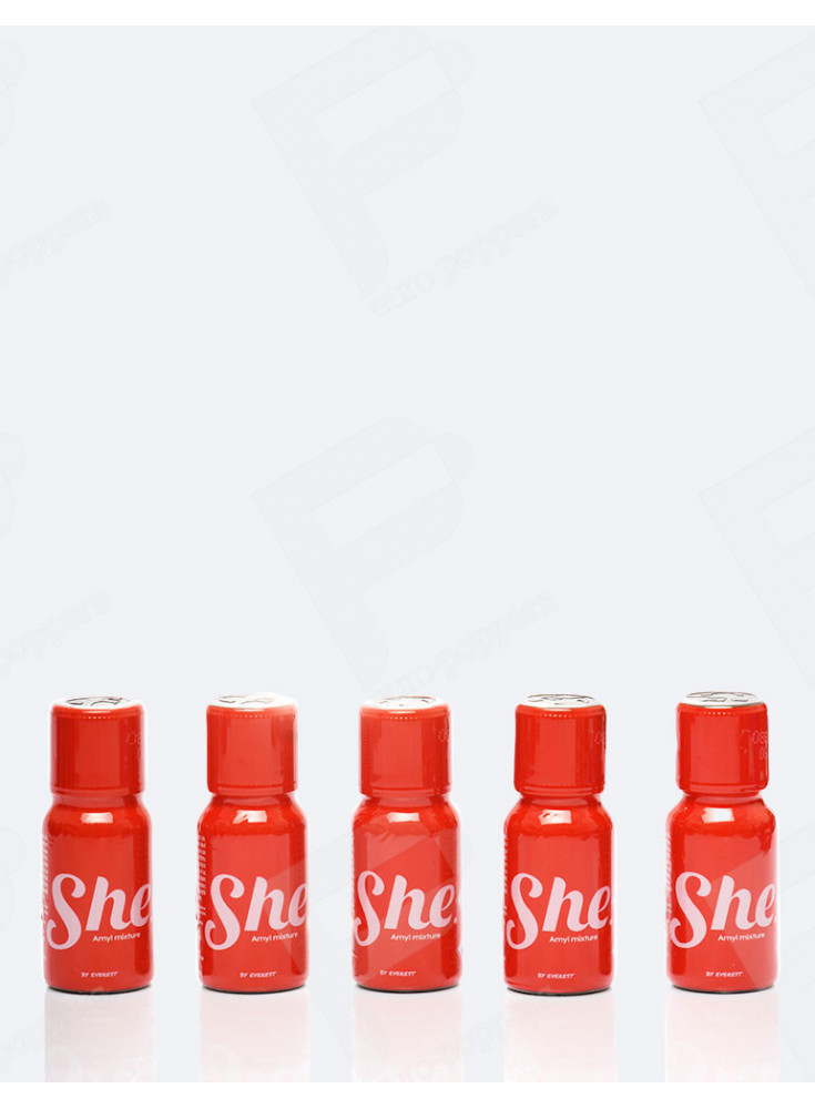 She Poppers 15ml 5-pack