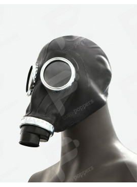 poppers rubber gas mask