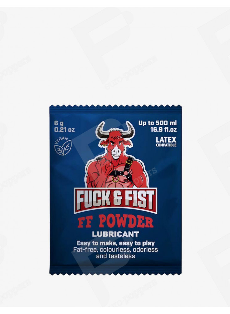 FF Powder Lubricant 6g - Fuck & Fist FF Powder Lubricant 6g - Fuck & Fist