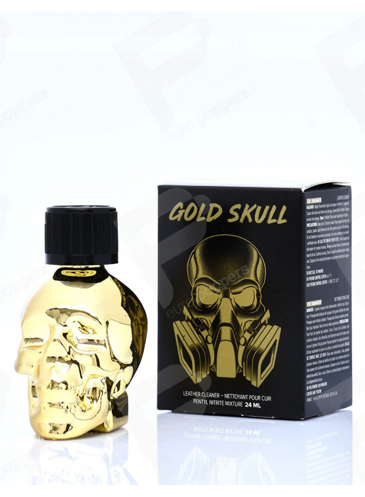 Gold Skull Poppers 24ml