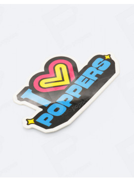 I love Poppers Stickers Pack