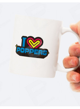 I Love Poppers Mug