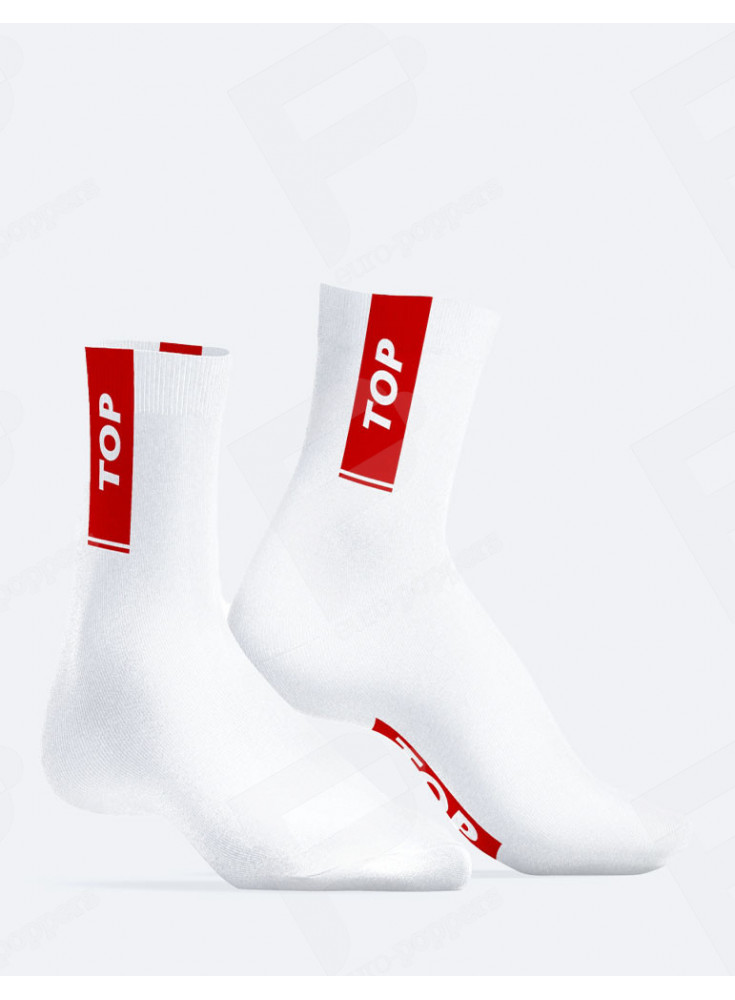 Top Socks White Stripe SneakXX