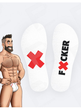 Fucker White Socks SneakXX