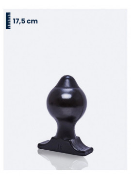 Anal Plug All Black - 17,5 cm - Schwarz
