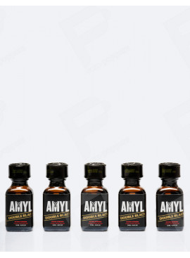 Amyl Double Black 24ml 5-pack