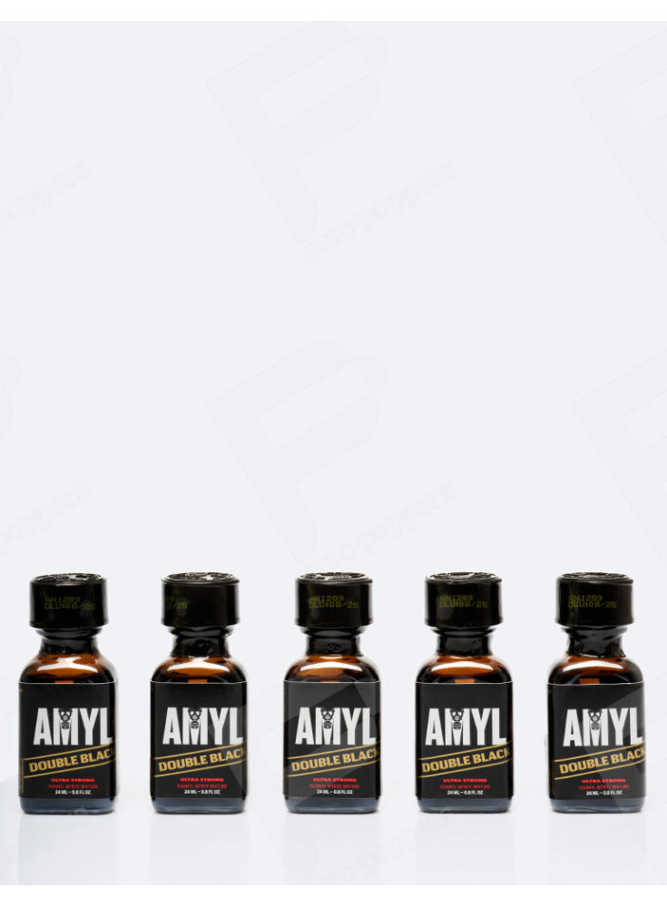 Amyl Double Black 24ml 5-pack