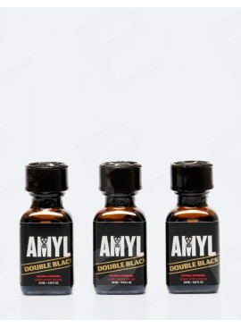 Amyl Double Black 24ml 3-pack