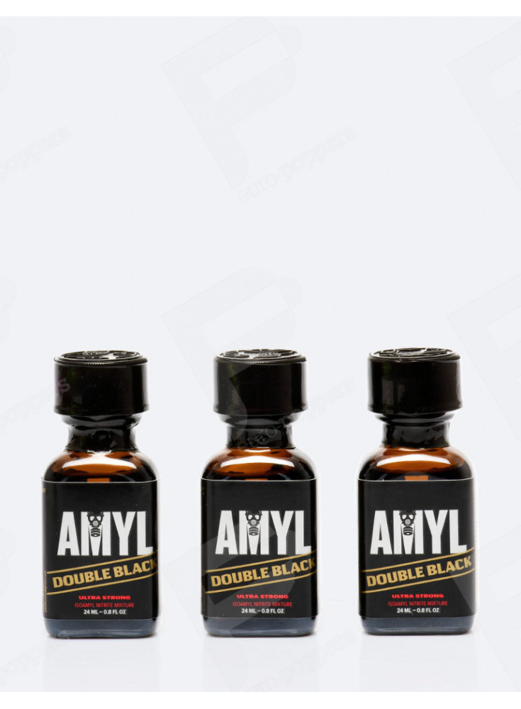 Amyl Double Black 24ml 3-pack