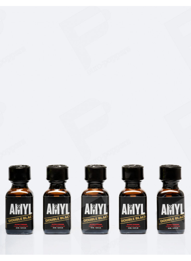 Amyl Double Black 24ml 5-pack
