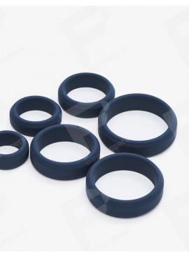Boners Wide Cock Ring Set x6