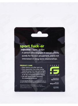 Sport Fucker The Wedge Cock Ring Black