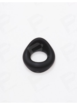 The Wedge – Silicone Cock Ring – Matt black