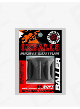 Cock rings BALLER Ballstretcher Night Edition Oxballs