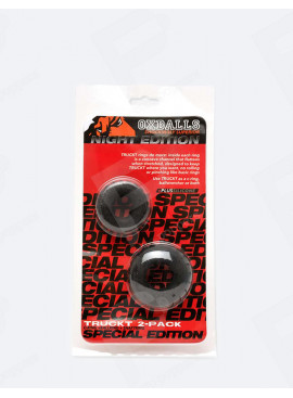 Oxballs Truckt 2-Pack Night Edition Cock Rings