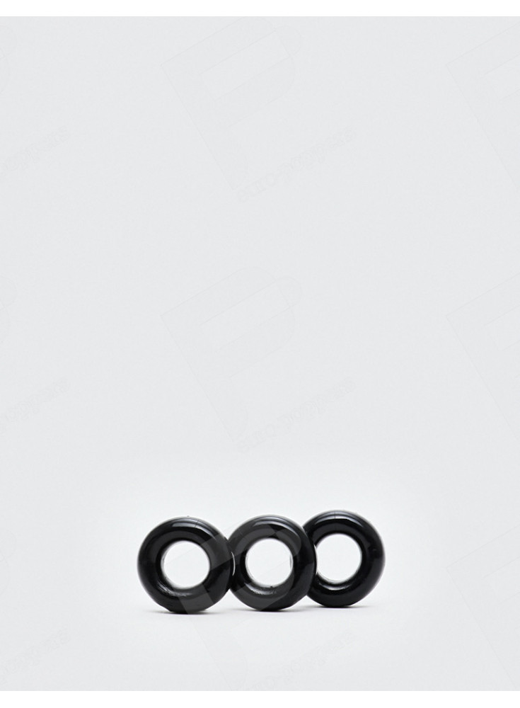 Fat Willy 3-Pack TPR Cock Ring - Oxballs