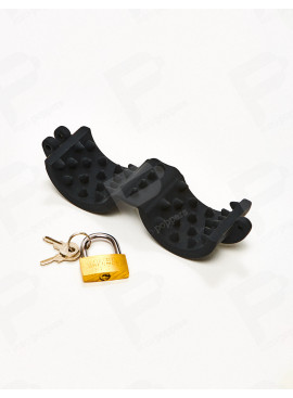  Ballstretcher verrouillable avec cadenas BDSM - Brutus