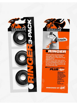 Cock rings Pack de 3 Cockrings Oxballs