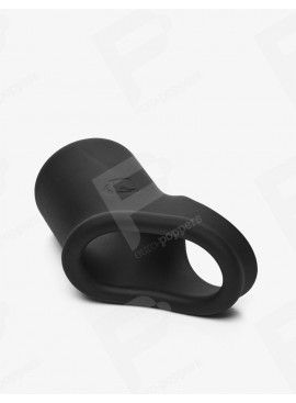 Cock rings Shaft Hugger black silicone