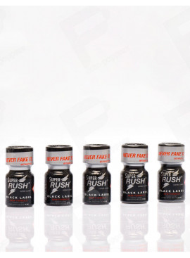 Super Rush Black Label 10ml 5-pack