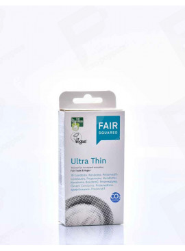 Ultra Thin Vegan Condoms Fair Squared