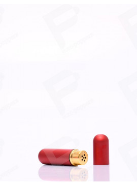 Poppers inhaler red aluminum