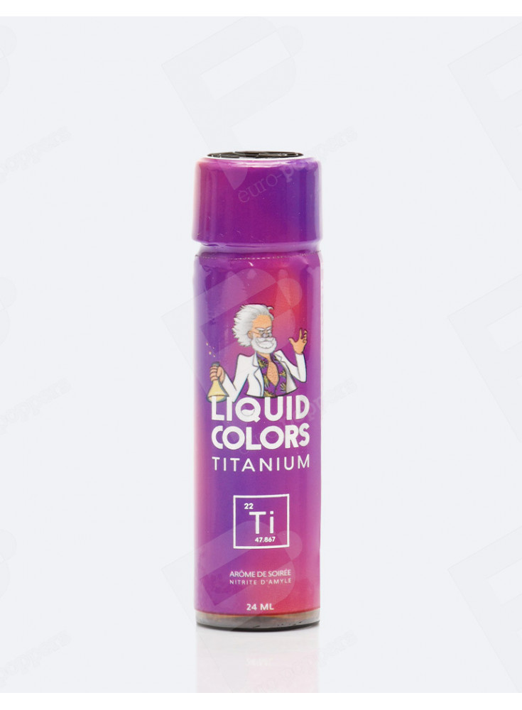 Titanium poppers 24ml Liquid Colors