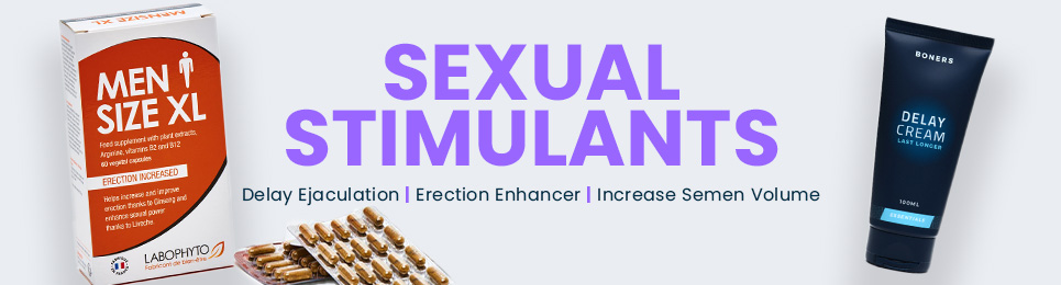 Sex boosters and stimulants